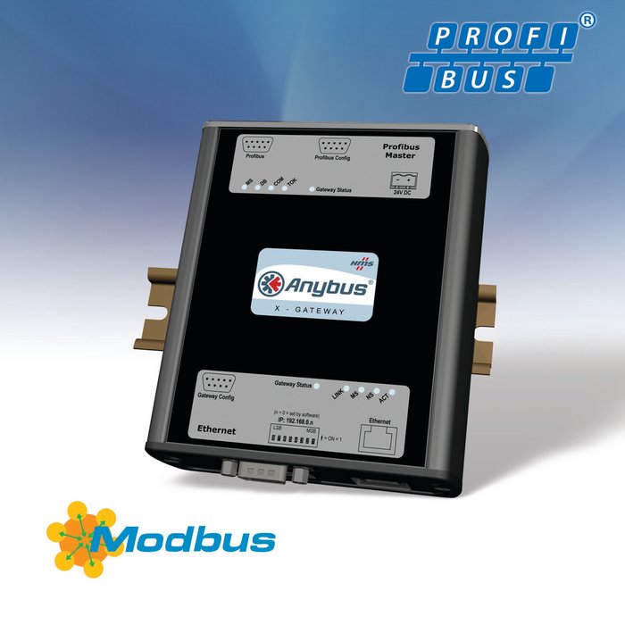 Skab forbindelse mellem Profibus og Modbus-TCP netværk med en Anybus® X-gateway™